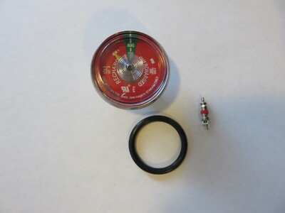    BADGER Water  Fire Extinguisher Gauge 100psi +1 OR-29 O-ring & Valve Core
