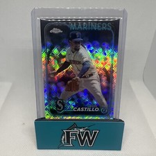 2024 Topps Chrome Logofractor SP Luis Castillo #129 Mariners