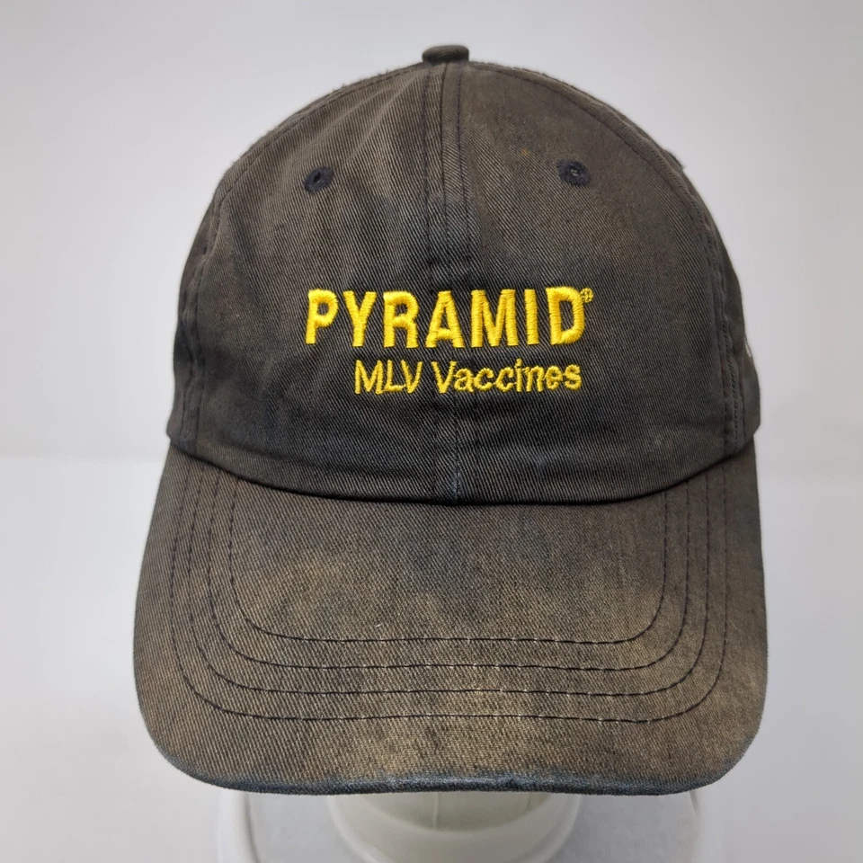 Sombrero negro Pyramid MLV Vaccines Slideback talla única Boehringer Ingelheim Foto 2 de 4