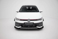 Street Pro Front Ansatz Flaps FüR VW Golf 8 GTI / GTE / R-Line Mk8 Facelift