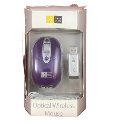 2009 Case Logic Optical Wireless Mouse New Open Box