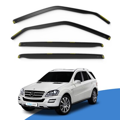 Mercedes M-Class ML W164 2005-2011 5 Door SUV Wind Deflectors 4pc Edgevisors