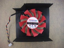 75mm VGA Video Card Fan For MSI R7950 4Pin 0.50A FD8015U12S 278