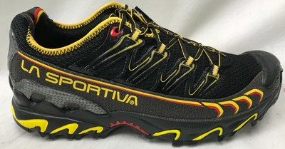 La Sportiva Mens Ultra Raptor Trail Running Shoes 16U Black/Yellow Size 43.5  | eBay