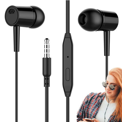 3.5mm HIFI Super Bass Headset In-Ear Earphone Stereo Earbuds Headphone Wired Mic