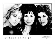 Wilson Phillips Emi Records Group Promotional 8x10 Picture Celebrity Print