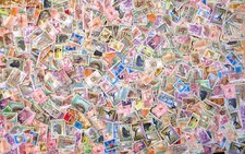 LAOS STAMPS Mint paperfree mixture/kiloware 3 oz.(84 grams)B3