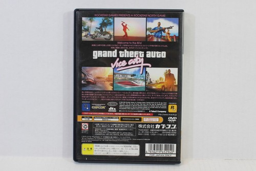 Grand Theft Auto Vice City Capcom Best CIB W/ Map PlayStation 2 PS2 Japan Import - Picture 2 of 4