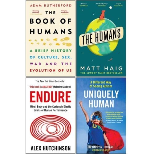 Book of Humans, Humans Matt Haig, Endure Alex Hutchin,Uniquely Human 4 Books Set