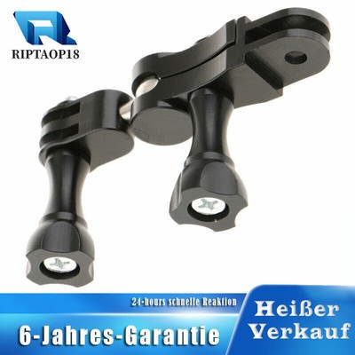 Aluminium-Kugelgelenkhalterung Schwenkbar für Gopro Hero 6 5 4 Action Kameras