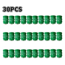 30PCS 3.6V Ni-MH 40mAh Rechargeable Battery With 2 Pins/Tabs For PLC Water Meter