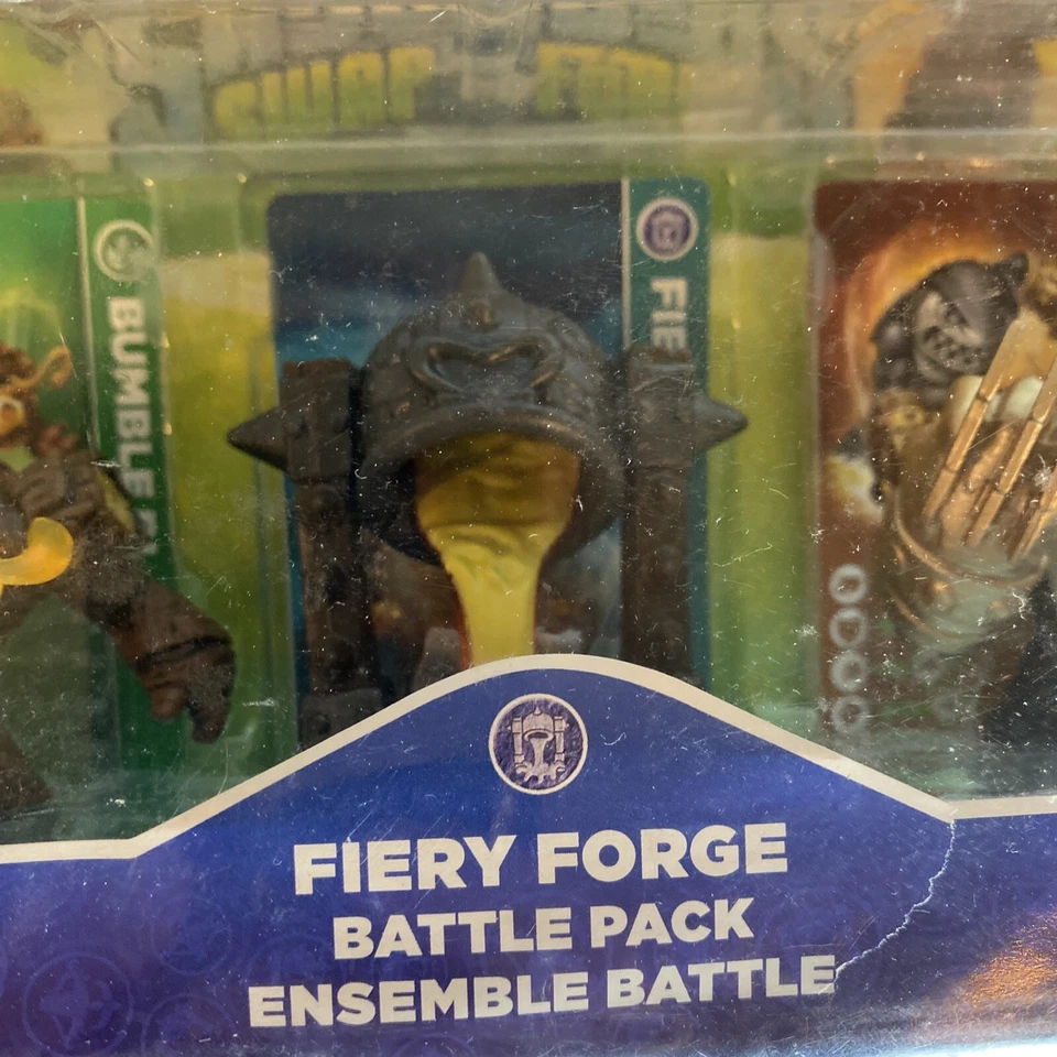 Skylanders Swap Force Battle Pack Bumble Blast Fiery Forge Knockout Terrafin Foto 3 de 4