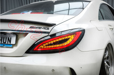For Benz CLS class W218 Smoke Black LED Rear Lamps Taillights