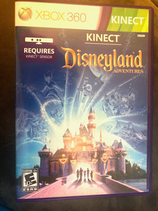 kinect disneyland adventures xbox 360