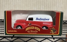 1951 Budweiser Anheuser-Busch GMC Delivery Panel Van Bank Ertl 1/25 Vintage