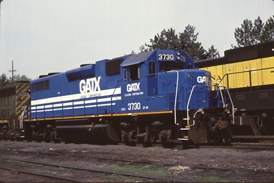 GATX EMD GP38 Kodachrome Original Kodak Dia