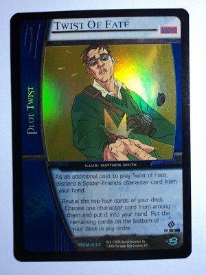 2004 MARVEL VS SYSTEM - WEB OF SP-MAN - ( 1st Ed )  UNCOMMON FOIL CARD - MSM-013