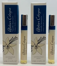 Pack of 2 - Atelier Cologne Absolue Vanille Insensee Spray - 0.14 Fl Oz / 4 ml