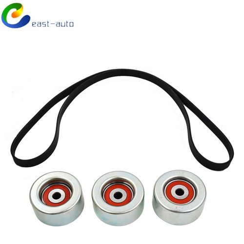 1660331040 Drive Belt & Idler Pulley Kit For 200514 Toyota V6 4