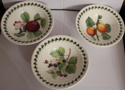 Portmeirion Pomona Haferflocken Müslischale - H5 x B16,5 x T16,5 cm