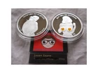 Good Girls Heaven Bad Everywhere 1 Ounce .999 Silver Round Lady Novelty Art Girl
