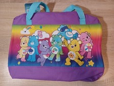CloudCo Care Bears Duffle Travel Bag /w Straps Bioworld NEW /W Tags Age 3 