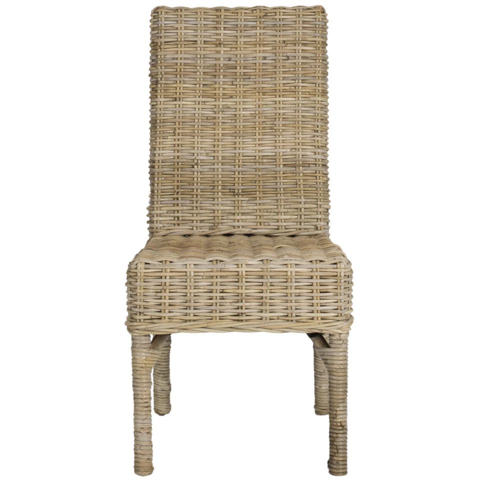 SAFAVIEH Beacon Side Chair Set of 2 | Natural | - Image 2 of 4