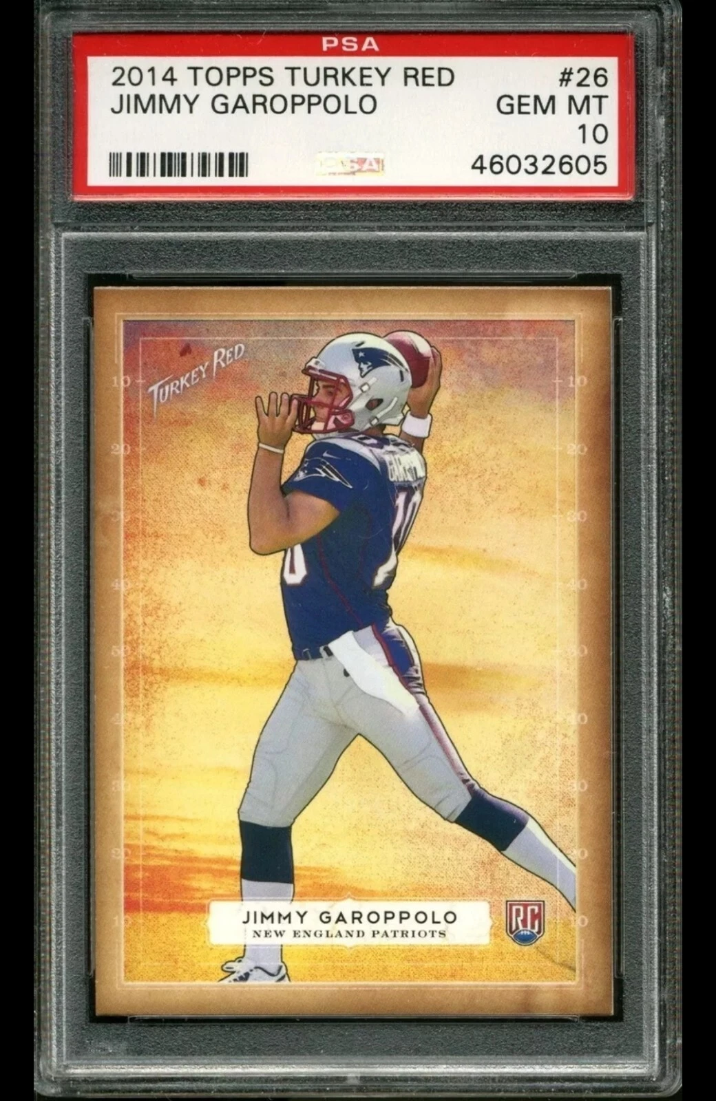 Jimmy Garoppolo Topps Turkey Red #26 Base
