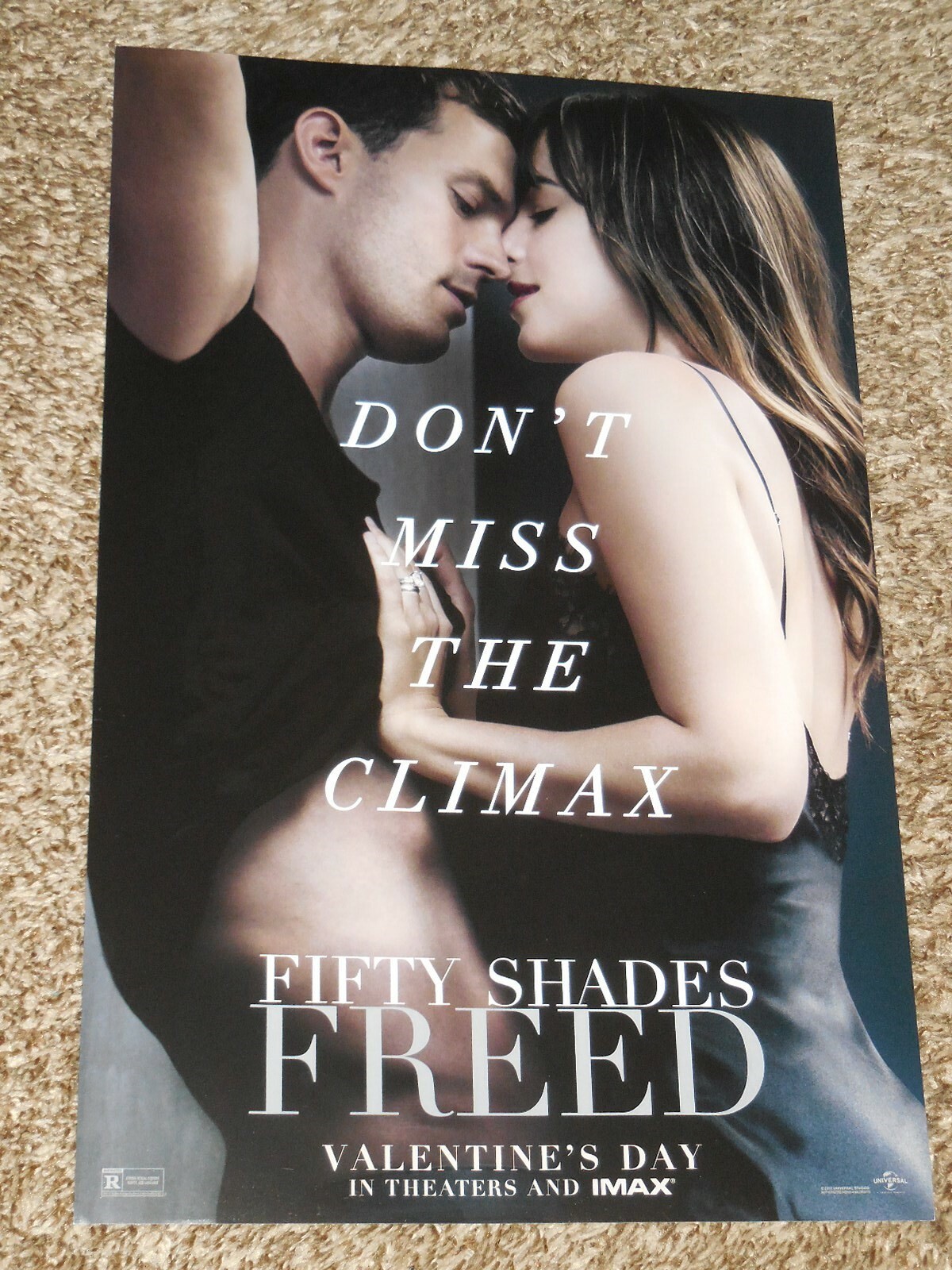 Fifty Shades Freed 11×17 Promo Movie POSTER – Good Wine by The