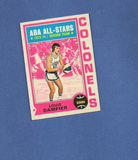 1974 - 75 Topps Basketball Set LOUIE DAMPIER Card # 255
