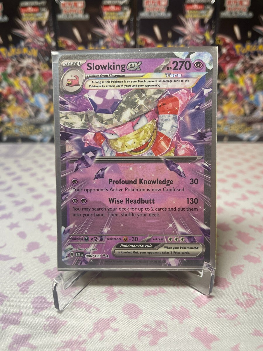 Pokemon Card Slowking EX 086/193 Ultra Rare Paldea Evolved Near Mint | eBay Pokemon Card Slowking EX 086/193 Ultra Rare Paldea Evolved Near Mint | eBay