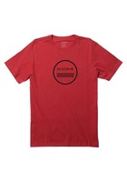 Nixon Watches Waves Ii Men's T-shirt Red Short Sleeve S/s Large (l) Nixon Watches Waves Ii Men's T-shirt Red Short Sleeve S/s Large (l)