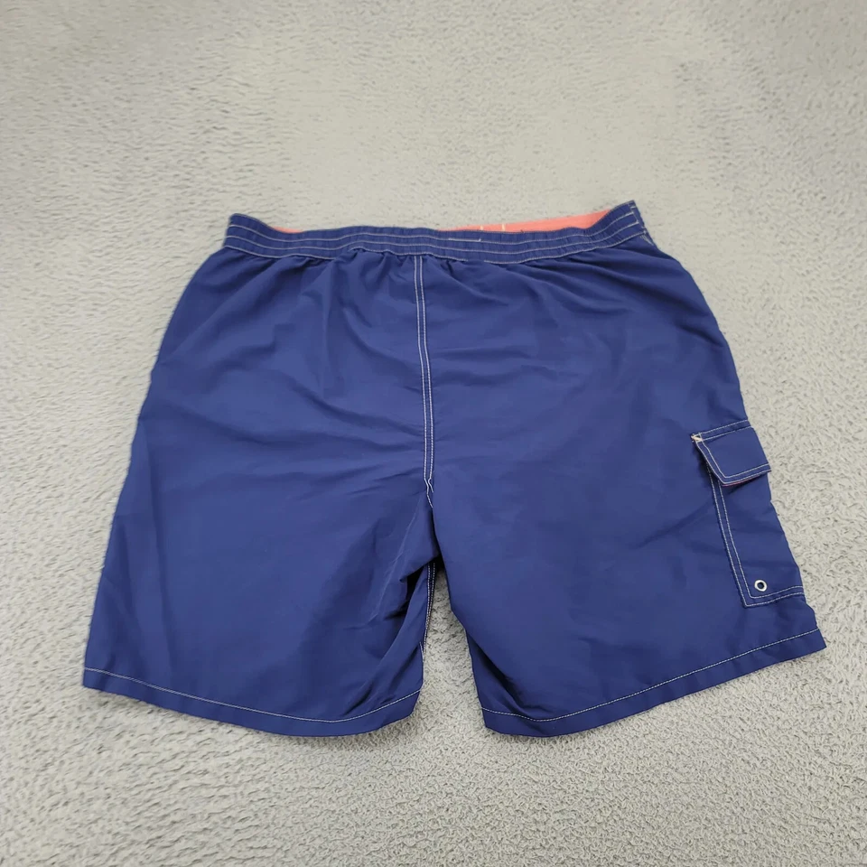 Polo Ralph Lauren Shorts Mens XL Blue Swim Outdoors Pink Pony Casual Pocket - Image 4 of 4