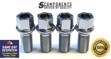 4 Silver Skoda Wheel Bolts for Kodiaq Kushaq Octavia M14x1.5 Original style