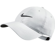 NEW NIKE Adult Unisex DRI-FIT Golf/Tennis/Pickleball Hat/Cap-White/Black 518015
