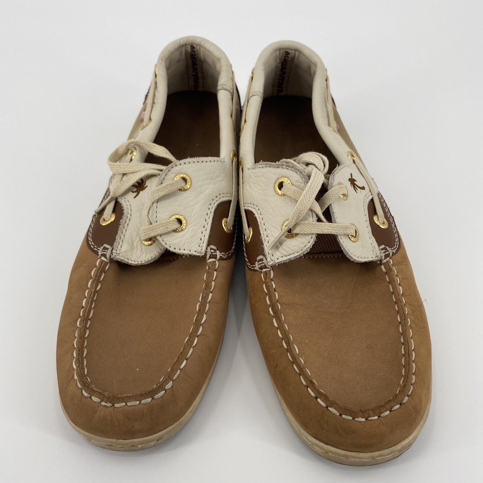 Margaritaville Boat Shoes Women’s 10 Stitched Laces … Gem