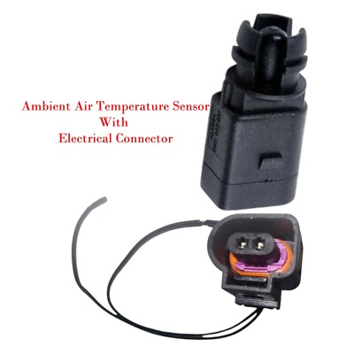 Ambient Air Temperature Sensor With Connector Fits: Audi Volkswagen 2001-2019