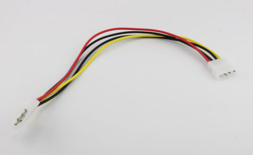 1 szt. Molex 4 Pin Wtyczka na wtyczkę LP4 Przedłużacz zasilania Adapter Kabel złączny 30cm - Zdjęcie 1 z 6