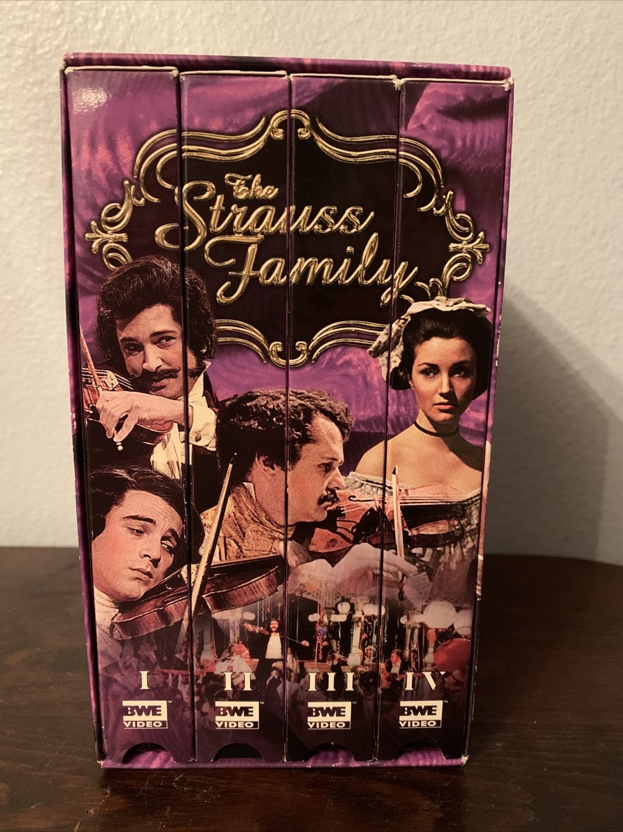 The Strauss family BWE Production VHS Collectors Edition Tapes | eBay