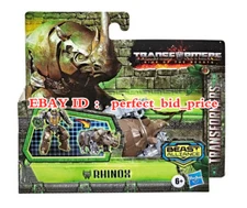 New Transformers 7 Rhinox Maximals Hasbro Beast Alliance Action Figure Toys 4.3"