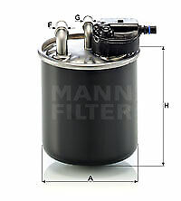 FILTRO MANN filtro carburante (WK 820/21) per MERCEDES-BENZ CLA CLASSE B CLASSE A - Foto 1 di 2
