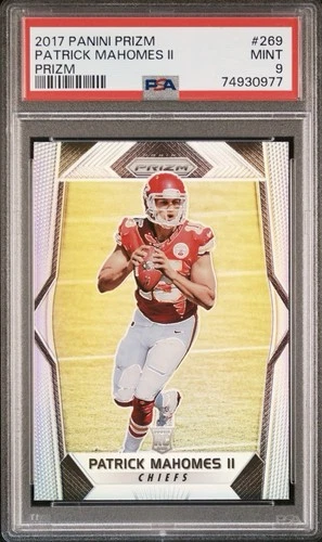 🔥 2017 Panini Prizm -  Patrick Mahomes Rookie Silver Prizm (RC) 🔥