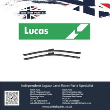 Set spazzole tergicristallo anteriori Range Rover Velar Lucas originali Airflex Twinpack