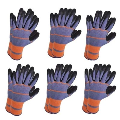 6 Pairs Gardening Gloves Great Gifts for Women and Men, Summer Work Gloves Men 
