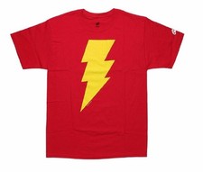 Image of Shazam Symbol DC Comics Premium Adult T-Shirt