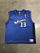 Vintage Y2K Washington Wizards Michael Jordan 23 Champion Jersey Men  s XL