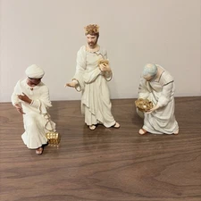 Lenox Classic Nativity The Three Kings Figurines 1995 Christmas READ BELOW
