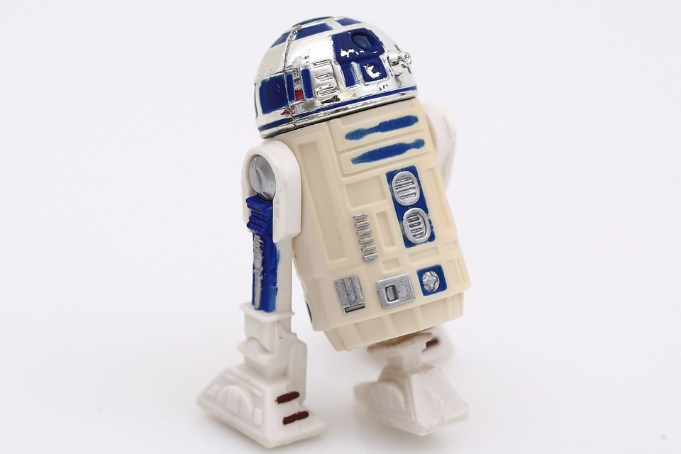 Star Wars R2D2 C-3PO R5-D4 Action Figure 3.5