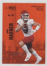 2022 Skybox Metal Universe Champions PMG Orange 9/25 Jake Haener #081 0bk4