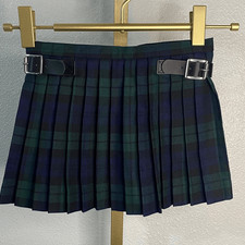 Glen Appin- Black Watch Kilt- Plaid Pleated Skirt- 2T